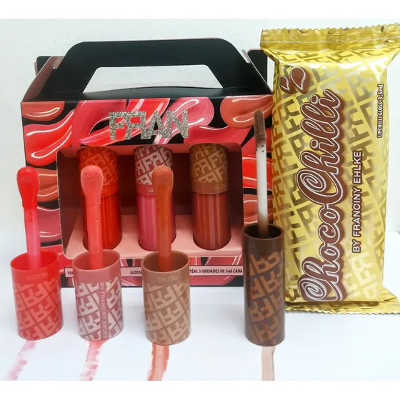 Kit  Glosslicious & Chocochilli Fran By Franciny Elhke