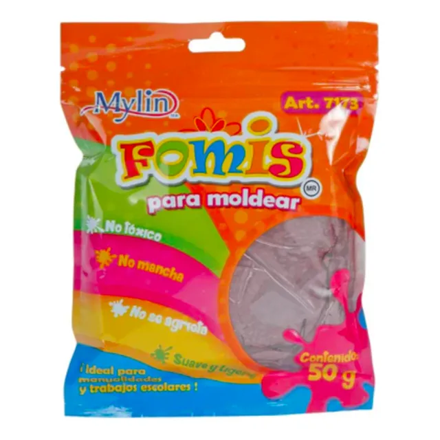 Fomi Suave Moldeable Color Cafe 6 Piezas De 50g