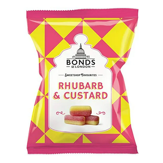 Deliciosos Caramelos Británicos De Ruibarbo Y Vainilla