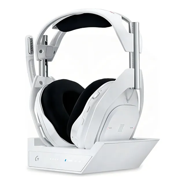 Audifono Gamer Astro A50 X Lightspeed Wireless con base White Color Blanco