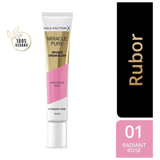 Rubor Max Factor Miracle Pure líquido rose 01