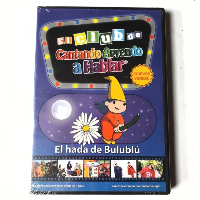 Dvd Infantil Cantando Aprendo  Hada De Bulublú 2013
