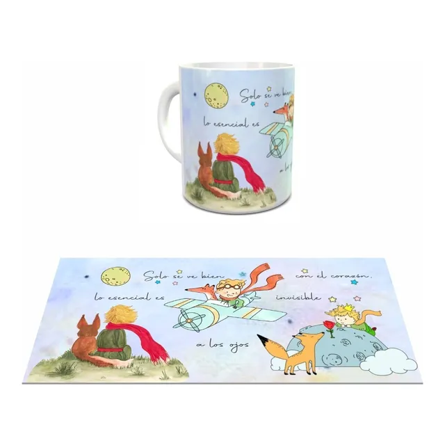 Mugs, Taza, Pocillo Vaso El Principito Frases