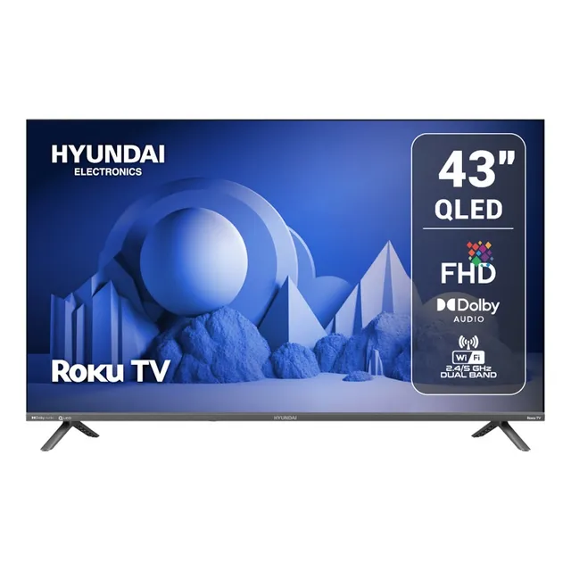 Televisor Led Smart 4k Uhd 43  Hyled4327qr