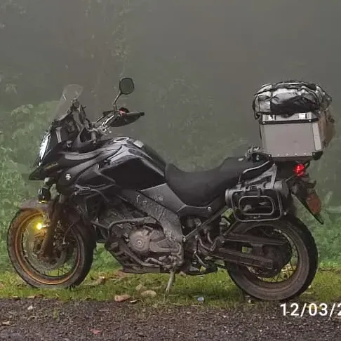 Moto Suzuki Vstrom 650 Xt 2020 Negra