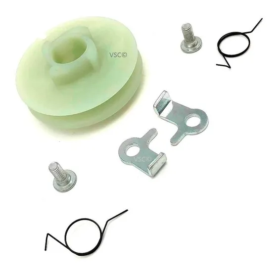 Polia Partida Motosserra Vulcan 450 550 Cachorrete Metal Kit