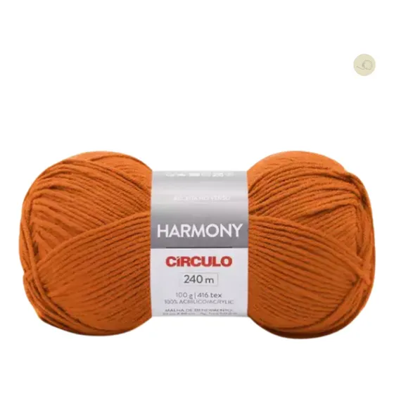 Lã Harmony Circulo 100g Otimo Rendimento 240m Croche Trico 