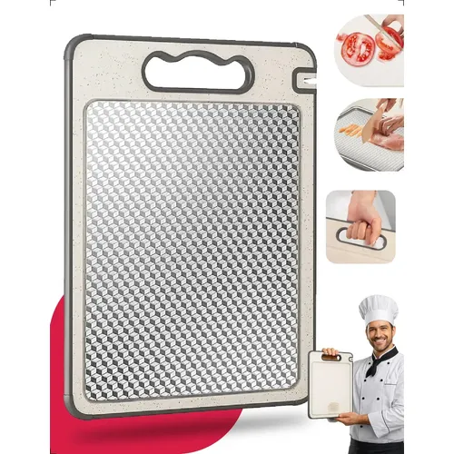 Cutting Board Cuisinart White 16.5 With Drainage Groove | MercadoLivre