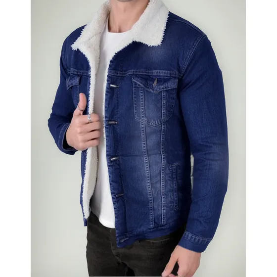 Chaquetas De Hombre Con Peluche Abrigadoras