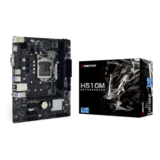 Tarjeta Madre Biostar H510mhp 2.0 Socket 1200 Ddr4 Hdmi Vga