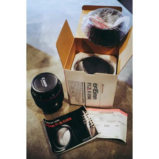 Canon Ef 85mm F/1.2 L Ii Usm Lens Dew Fre