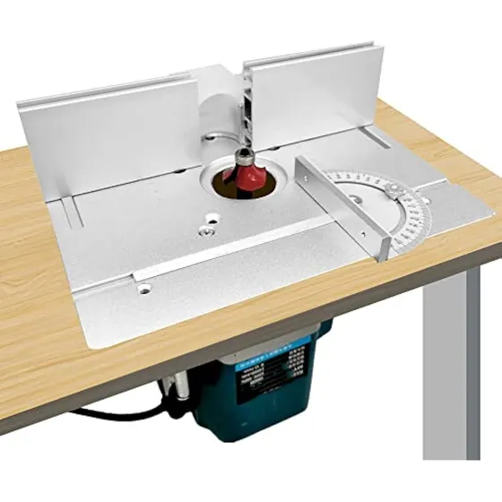 Placa De Inserción De Mesa De Enrutador, Placa De
