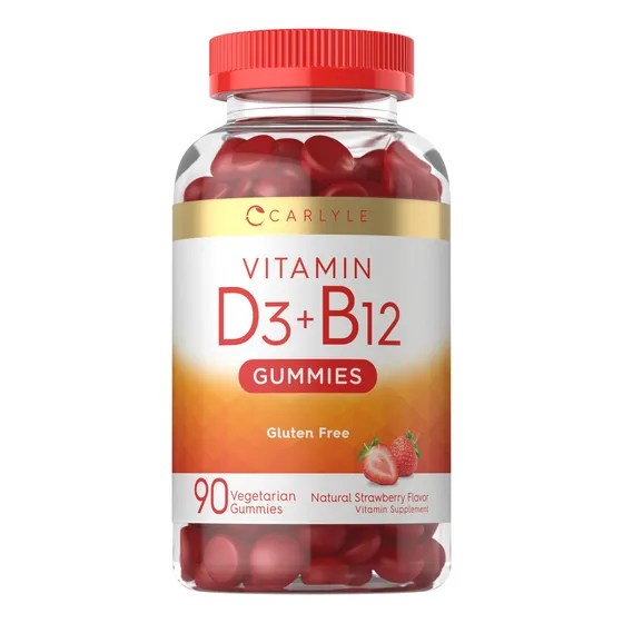 Suplemento Carlyle: Gomitas Con Complejo De Vitamina D3 Y B1