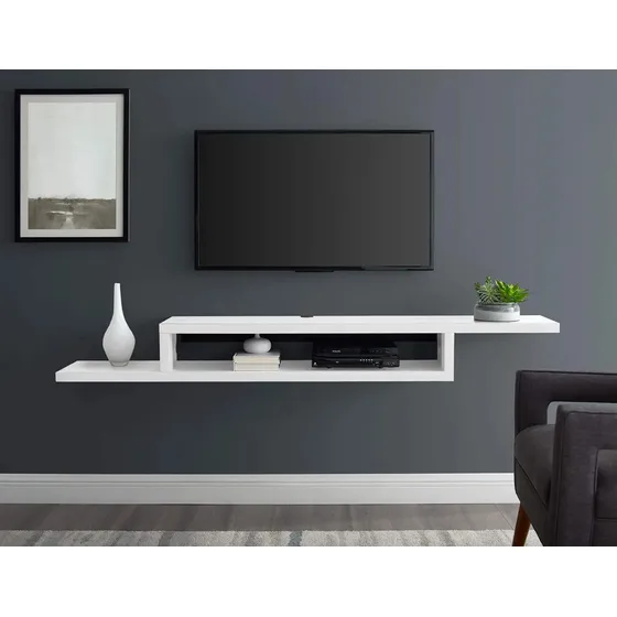 Centro De Entretenimiento Tv De Lujo Moderno Minimalista