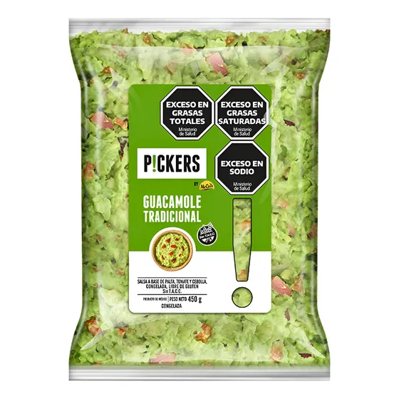 Guacamole Tradicional Pickers By Mac Cain X 450 G