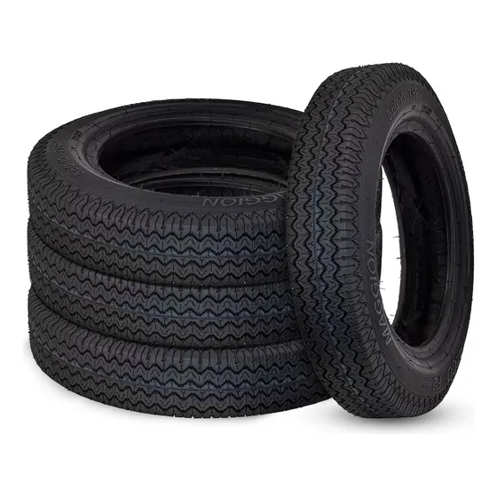 Kit 4 Pneus 5.60-15 Maggion Falco F2 4 Lonas Aro 15