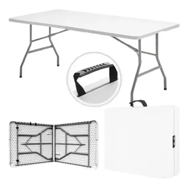 Mesa Plegable Tablón Exterior/interior Portafolio Jardín 6ft