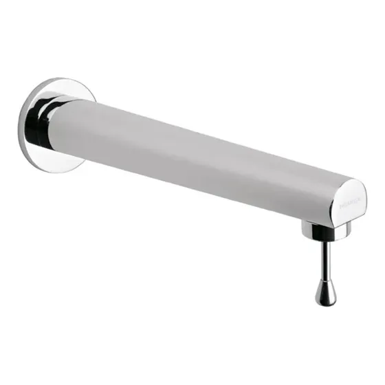 Tv-100 Helvex Llave De Lavabo Economizadora A Pared Acabado Cromo Color Cromo