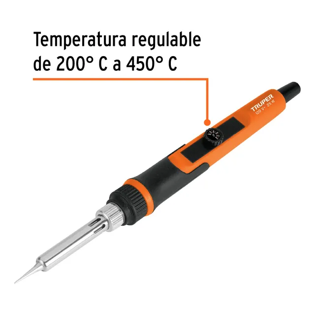 Cautin Truper Cau-25er Con Temperatura Regulable
