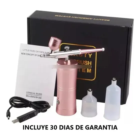 Aerografo Inalambrico Recargable Usb Maquillaje Repostería