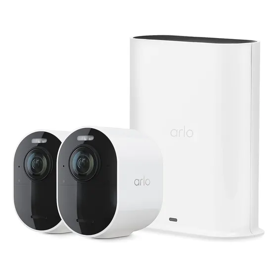 Cámara De Seguridad Arlo Ultra 2 Spotlight 4k Hdr Con Smarth