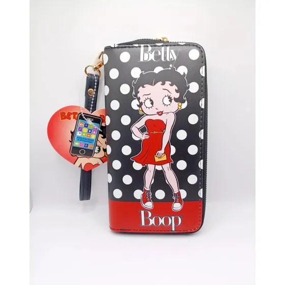 Billetera Sintética Betty Boop Modelo Clásico