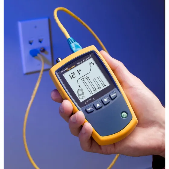 Fluke Networks Ms2-100 Microscanner2 Rj11 Rj45