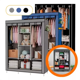 Guarda Roupa Organizador ArmĂĄrio DobrĂĄvel PortĂĄtil 3 Portas Guarda Roupa Organizador ArmĂĄrio DobrĂĄvel PortĂĄtil 3 Portas