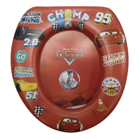Asiento Reductor Adaptador Inodoros Niños De Disney Cars
