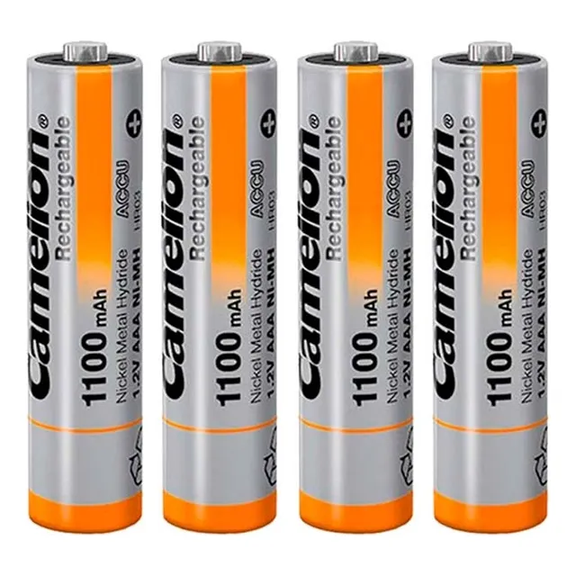 Pilas Aaa De 1100mah Recargable Blíster X4 Unid. Camelion