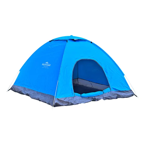 Carpa 4 Personas Automatica Gadnic Impermeable C/mosquitero Color Azul