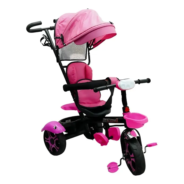 Triciclo Paseador Baby 2 En 1 Guía Para Bebes Niñas Niños