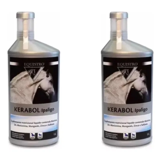 Kit 2 Unidades - Equistro Kerabol Ipaligo 1 Lt