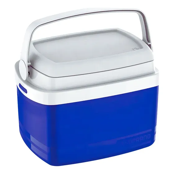 Cooler Soprano Caixa Térmica 5 Litros Azul