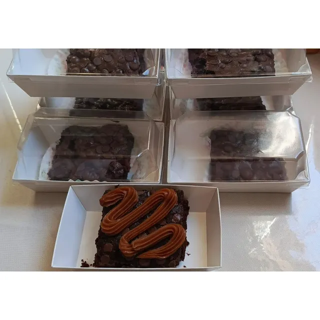 Brownies Clásicos Y Con Toping Al Mayor  Envasado