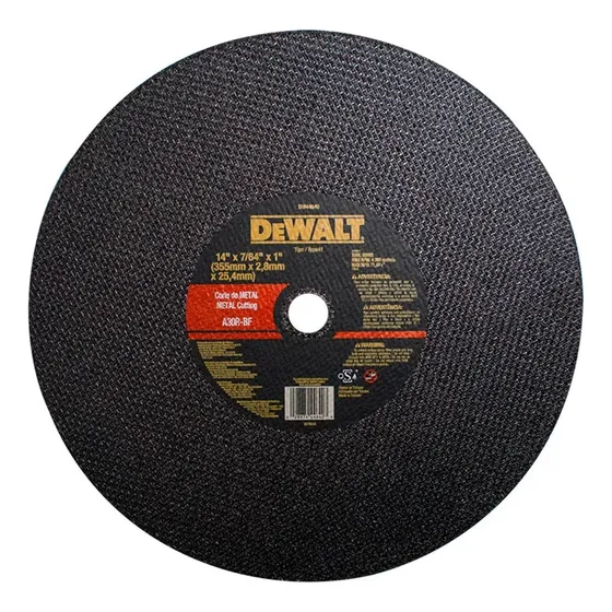 Dewalt Disco Tronzadora 14  X 3/32  X 1  Dw44640