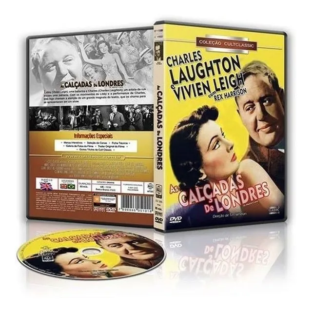 Dvd As Calçadas De Londres - Charles Laughton