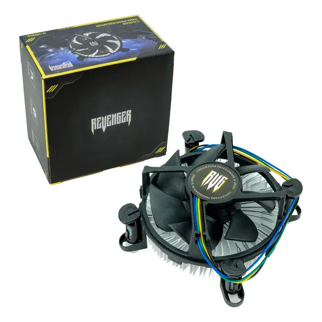 Cooler Silencioso Para Cpu Intel Lga 775 1156 1155 1150 1151