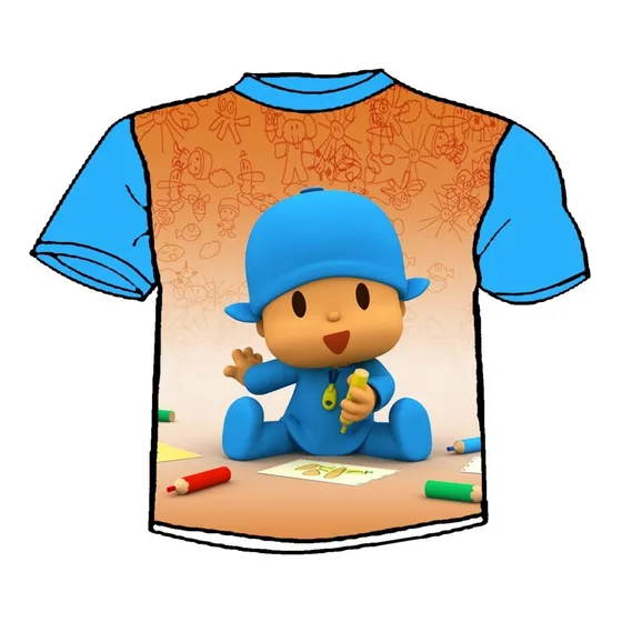 Franelas Pocoyo  Sublimas Para Niños