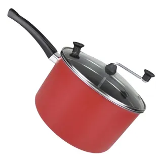 Pipoqueira Rl Antiaderente 20cm AlumĂnio Com Tampa De Vidro Pipoqueira Rl Antiaderente 20cm AlumĂnio Com Tampa De Vidro