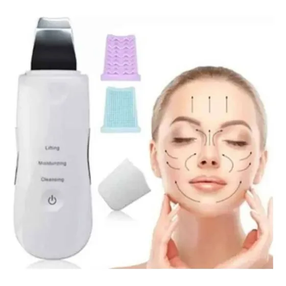 Paleta De Peeling Ultrasonico Portátil Ionico Facial