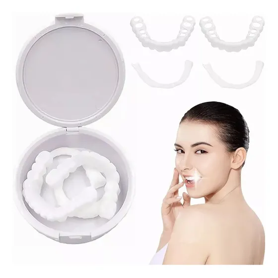 Dientes Postizos Temporales Y Carillas Dentales Falsas