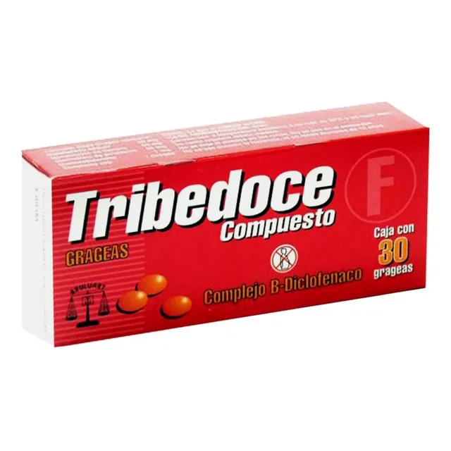 Tribedoce Compuesto 50 Mg / 50 Mg / 50 Mg/ 1 Mg Caja Con 30