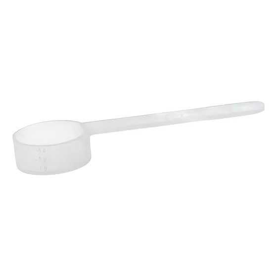 Colher Scoop 5g/10ml - Cabo Longo  -c/ 10 Und.