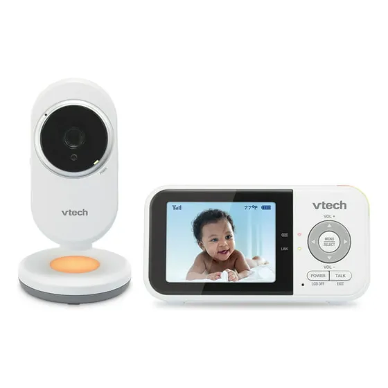 Cámara Monitor Vigilancia P Bebe C Sonido Luz Nocturna Vtech