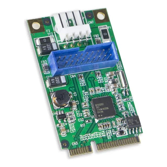 Minitarjeta Pci-express Syba Sd-mpe20142 Con Cable Usb 3.0