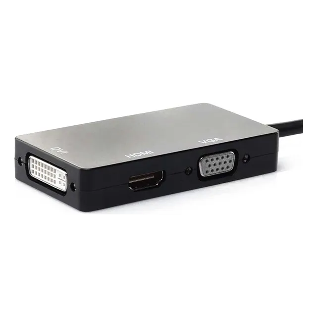 1 Adaptador De Puerto De Pantalla Para Thunderbolt A Vga Dvi