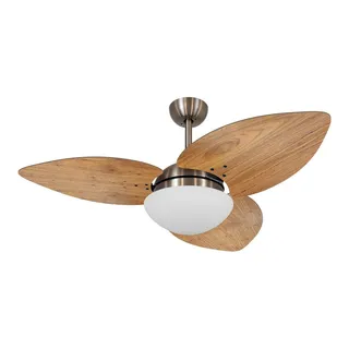 Ventilador Teto Volare Bronze Dunamis S3 110v Freijó Rádica