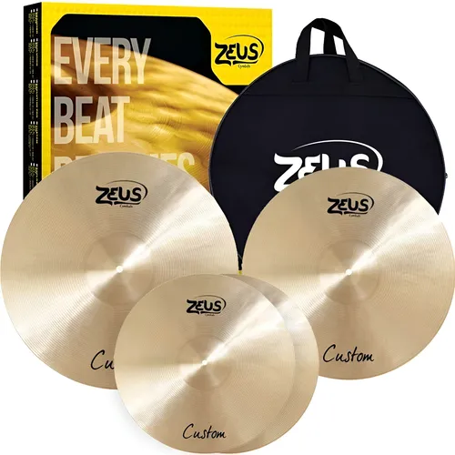 Pacote Plz4pk Zildjian Platillos Planet Z Set! | MercadoLivre