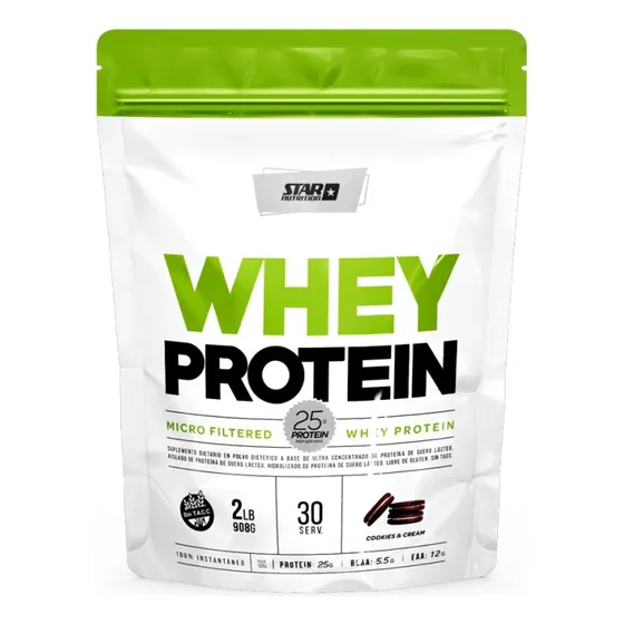 Whey Protein 2lbs Doypack Star Nutrition Varios Sabores